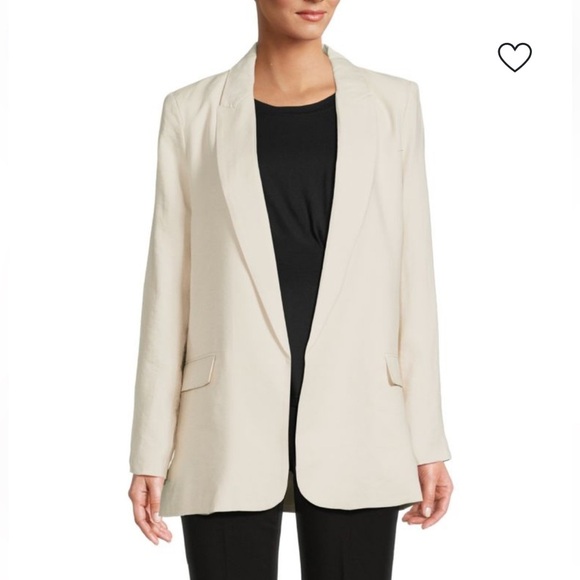 Truth by Republic Women's Cream Blazer - Picture 1 of 13